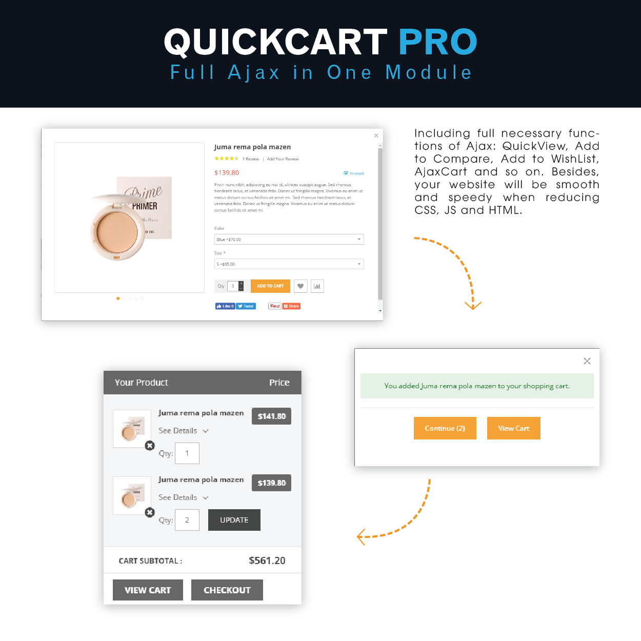 Destino - Ajax Cart Pro