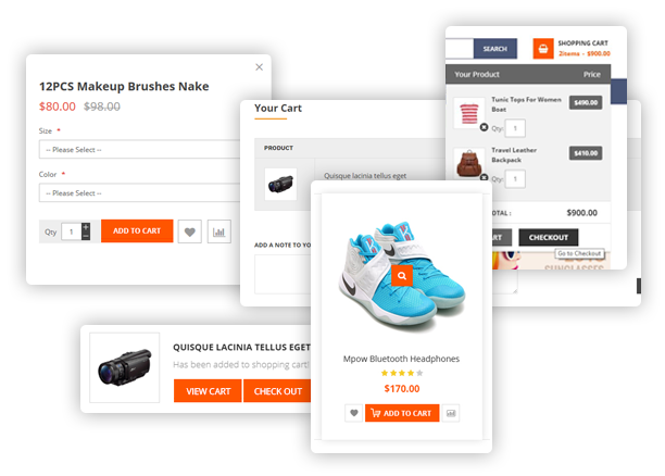 Ajax Cart Pro, Ajax Shopping Cart