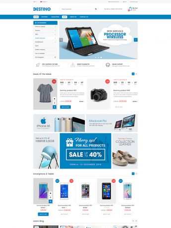 Destino-WordPress Theme