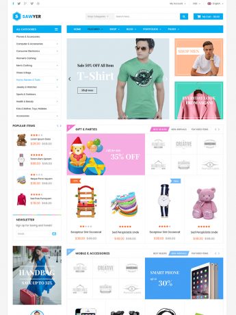 Sawyer-WordPress Theme