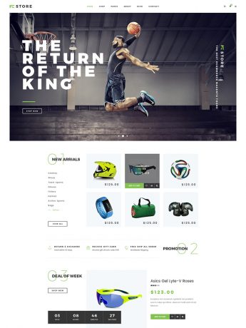 FCstore-WordPress Theme