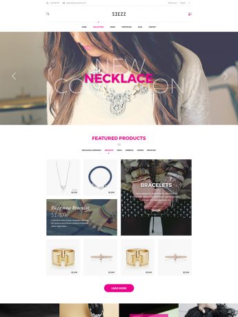 Siezz-WordPress Theme